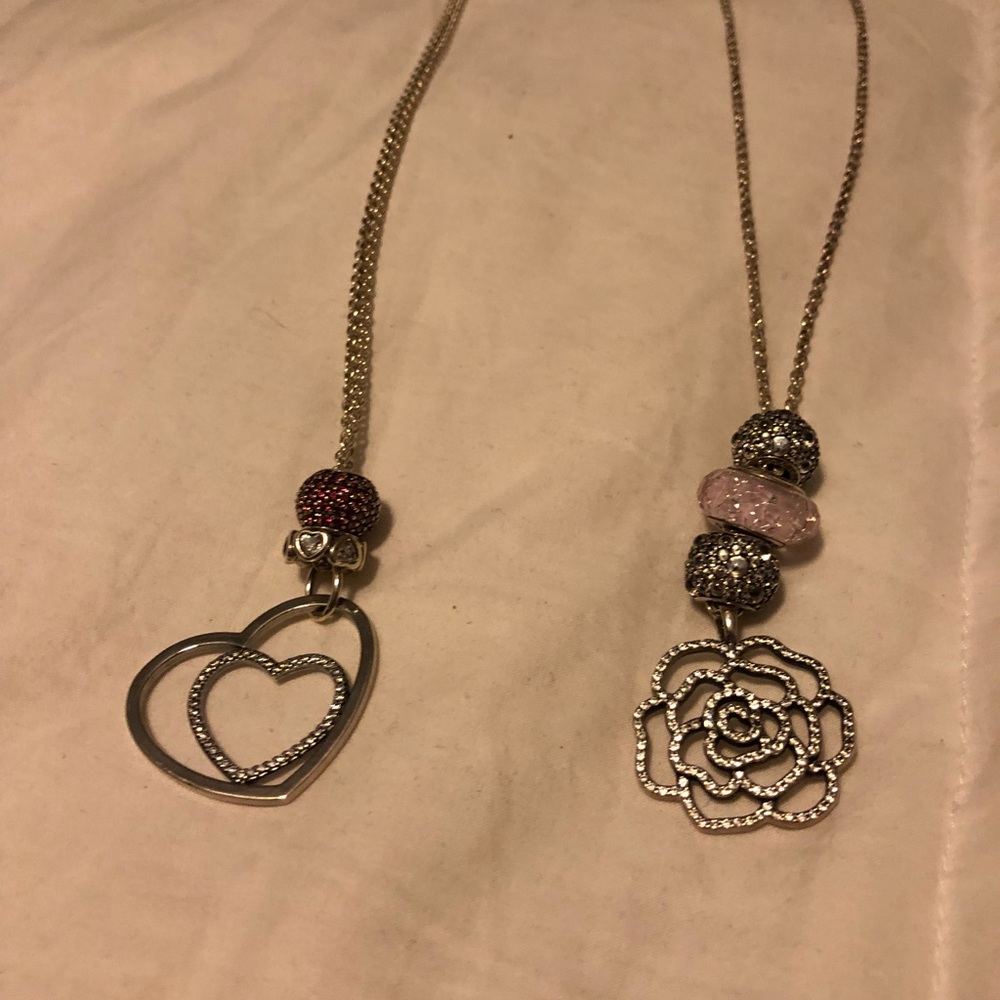 Authentic Pandora Long Chain Necklaces